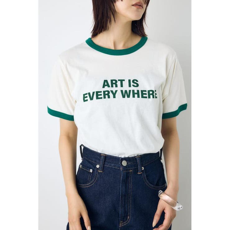 リンガーロゴプリントT | AZUL BY MOUSSY | 詳細画像9 