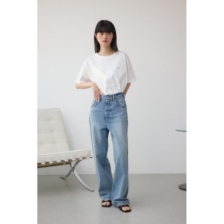 メタリックプリントTシャツ | AZUL BY MOUSSY | 詳細画像3 