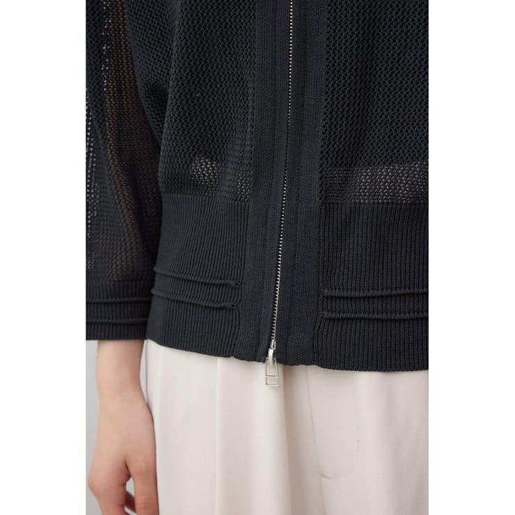 Wジップメッシュニットカーディガン | AZUL BY MOUSSY | 詳細画像22 