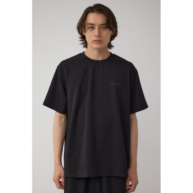 C/TネックジャガードシリコンネームTシャツ | AZUL BY MOUSSY | 詳細画像16 