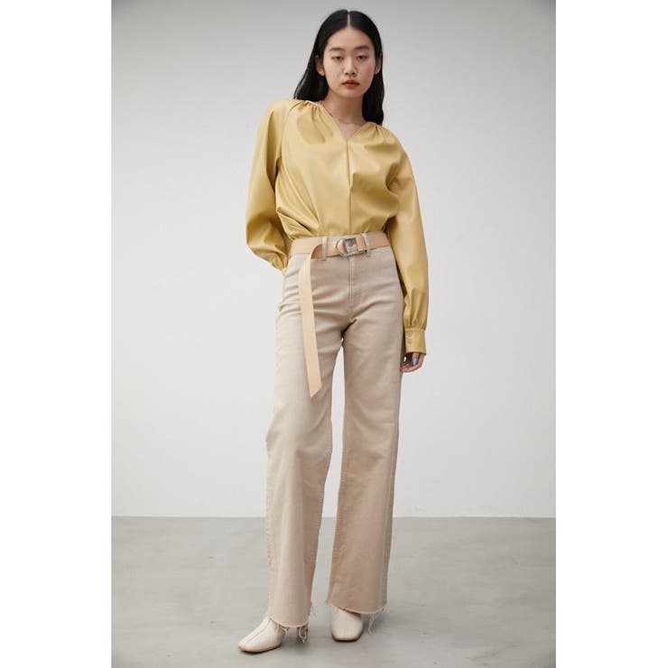 GATHER DESIGN FAUX LEATHER BL | AZUL BY MOUSSY | 詳細画像12 