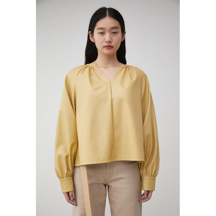 GATHER DESIGN FAUX LEATHER BL | AZUL BY MOUSSY | 詳細画像13 