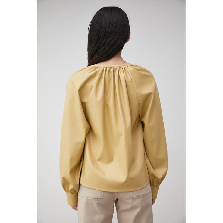 GATHER DESIGN FAUX LEATHER BL | AZUL BY MOUSSY | 詳細画像15 