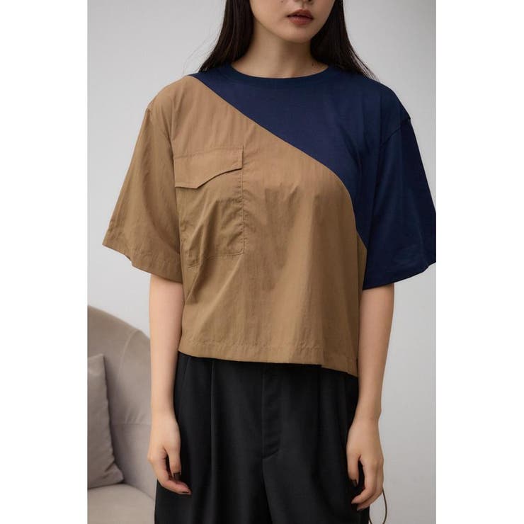 BEG | バイアスドッキングプルオーバー | AZUL BY MOUSSY