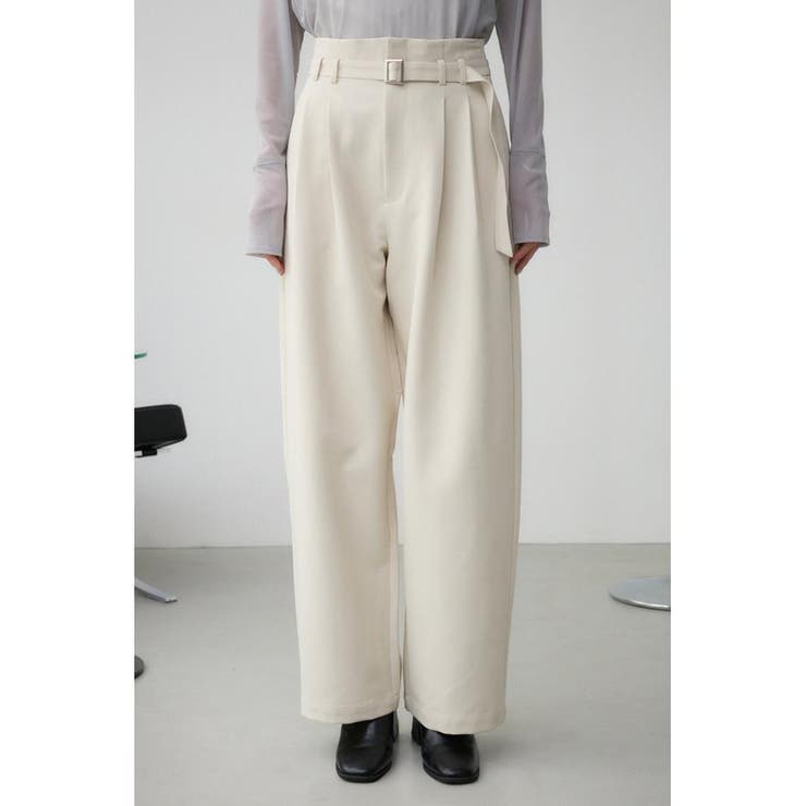 ベルトタックワイドパンツ | AZUL BY MOUSSY | 詳細画像16 