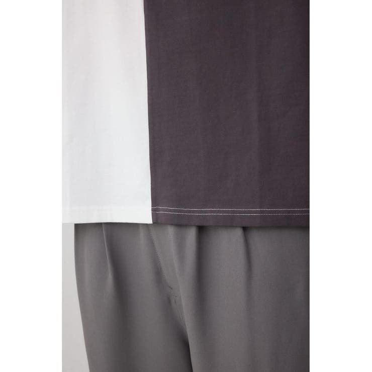 パネルスウィッチングTシャツ | AZUL BY MOUSSY | 詳細画像11 