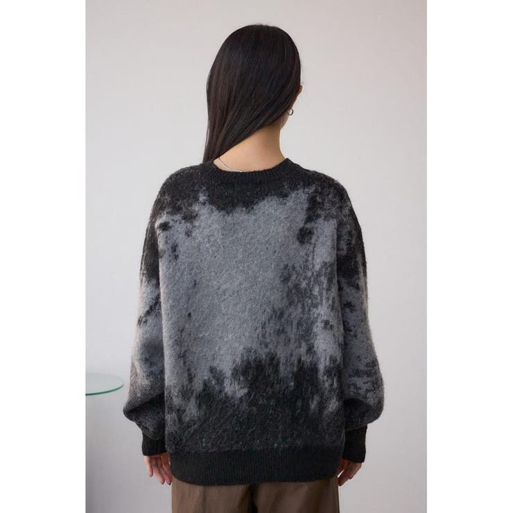 グラデーションジャガードニット | AZUL BY MOUSSY | 詳細画像7 