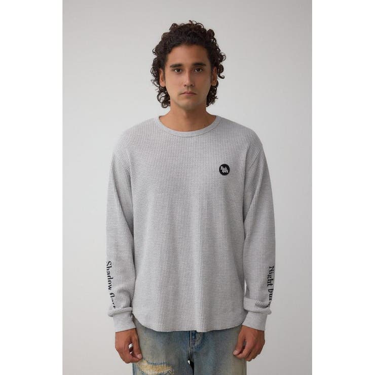 袖刺繍ワッフルトップス | AZUL BY MOUSSY | 詳細画像31 