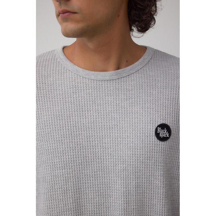 袖刺繍ワッフルトップス | AZUL BY MOUSSY | 詳細画像35 