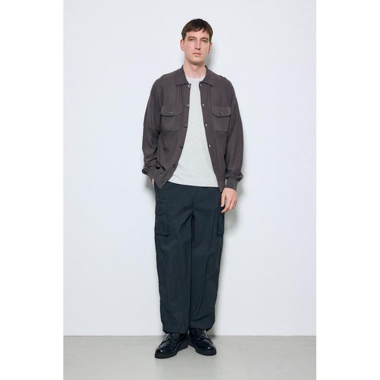 衿付きサファリニットカーディガン | AZUL BY MOUSSY | 詳細画像16 