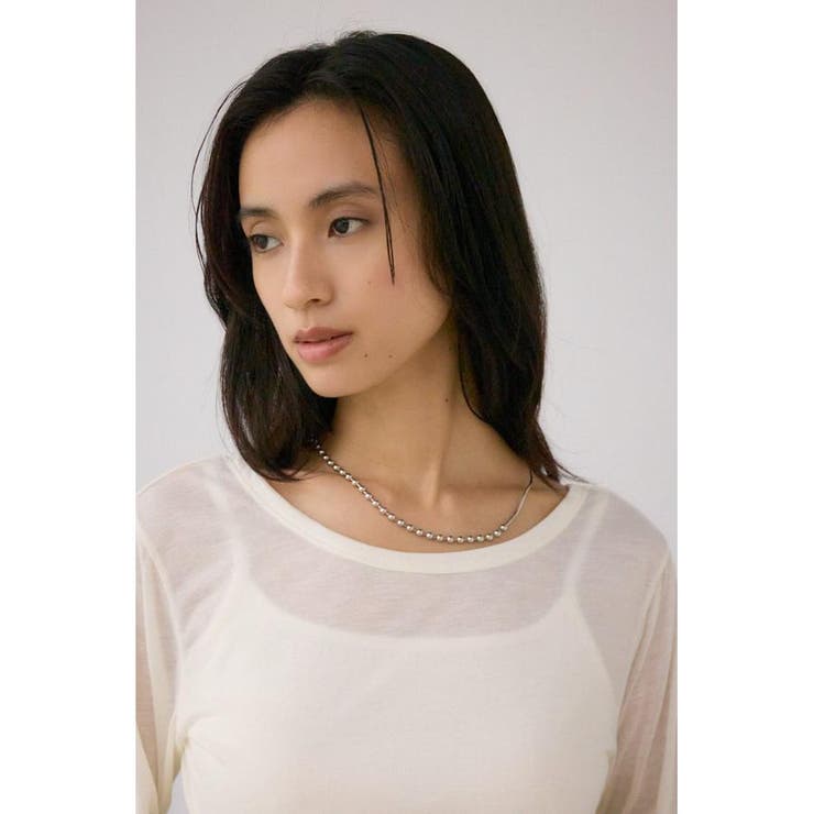 IVOY3 | シアーロングスリーブTシャツ | AZUL BY MOUSSY