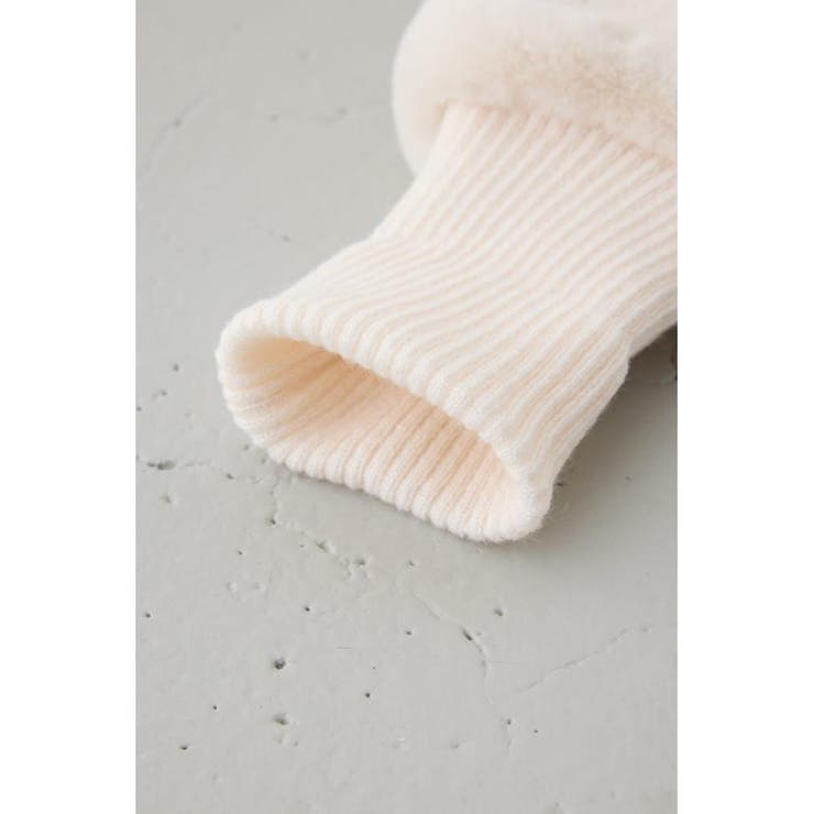 配色ストラップ2WAYフェイクファーミトン | AZUL BY MOUSSY | 詳細画像6 