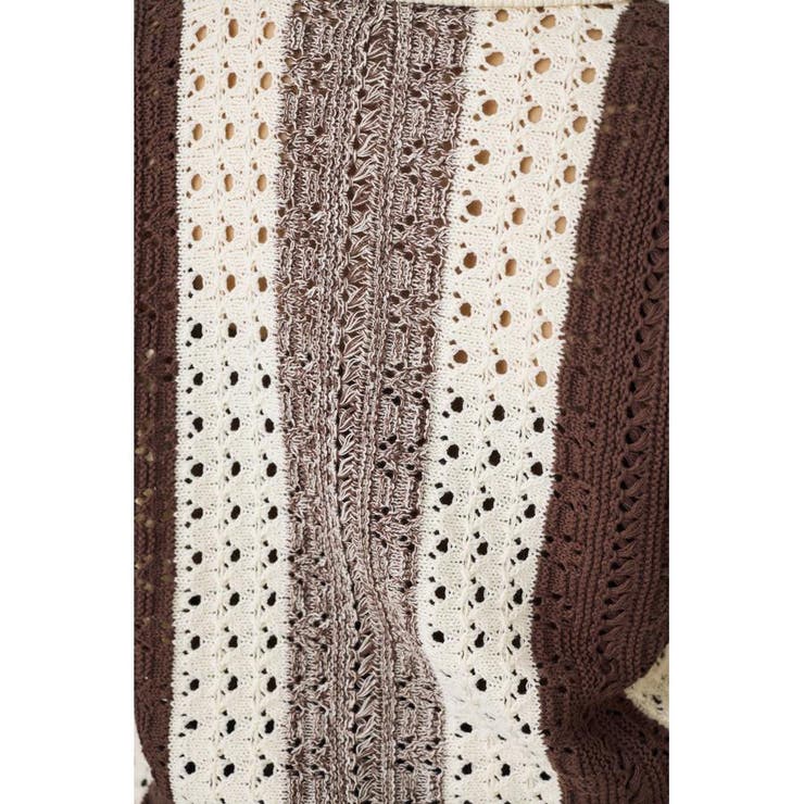 クロシェニットポロカラーカーディガン | AZUL BY MOUSSY | 詳細画像27 