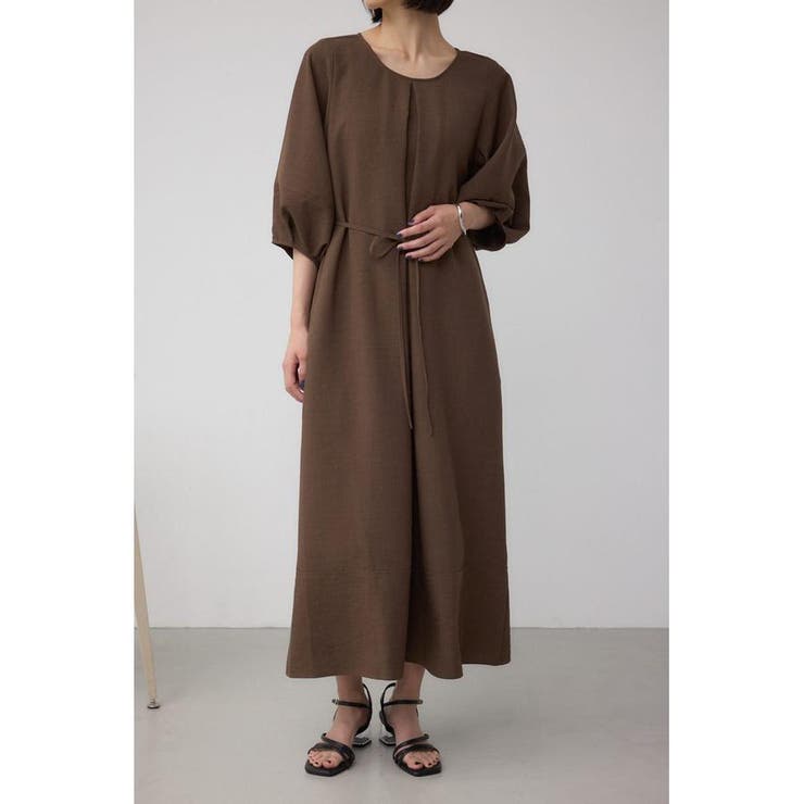 BRN | 前後2WAYデザインワンピース | AZUL BY MOUSSY