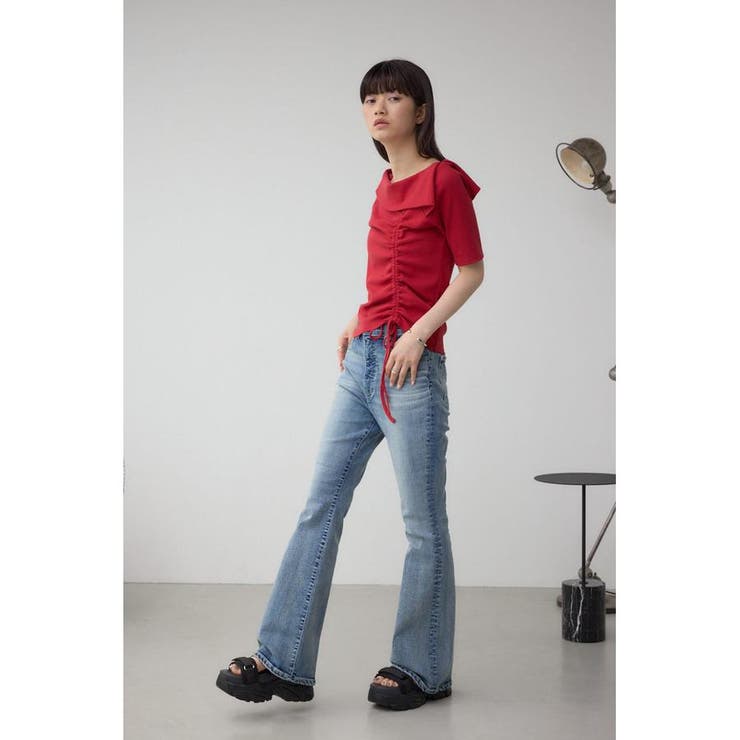 ラインストーンスニーカーソールサンダル | AZUL BY MOUSSY | 詳細画像6 
