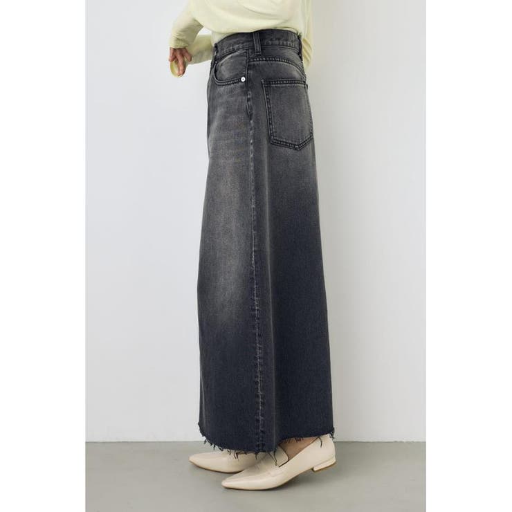 デニムロングスカート | AZUL BY MOUSSY | 詳細画像3 