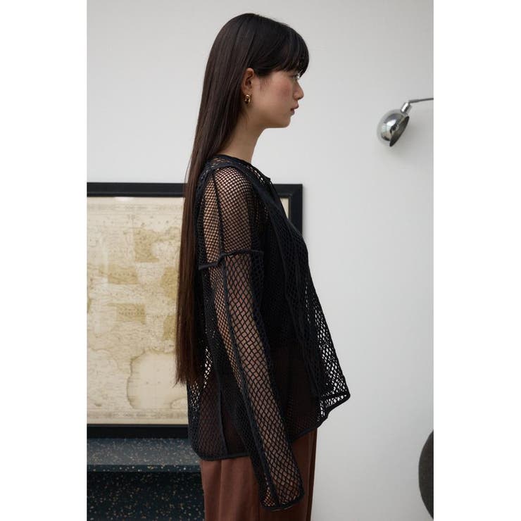 パターンメッシュプルオーバー | AZUL BY MOUSSY | 詳細画像16