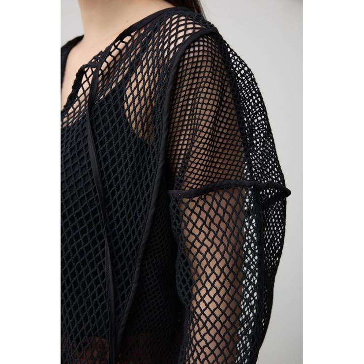 パターンメッシュプルオーバー | AZUL BY MOUSSY | 詳細画像19