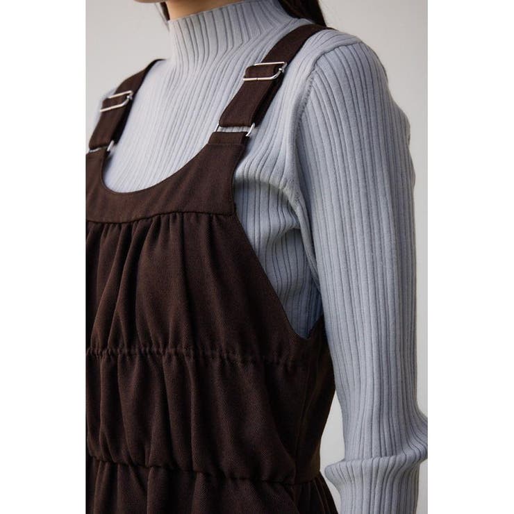 シャーリング2WAYジャンパースカート | AZUL BY MOUSSY | 詳細画像23 
