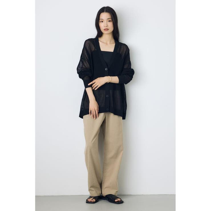 コードヤーンメッシュカーデ | AZUL BY MOUSSY | 詳細画像17 