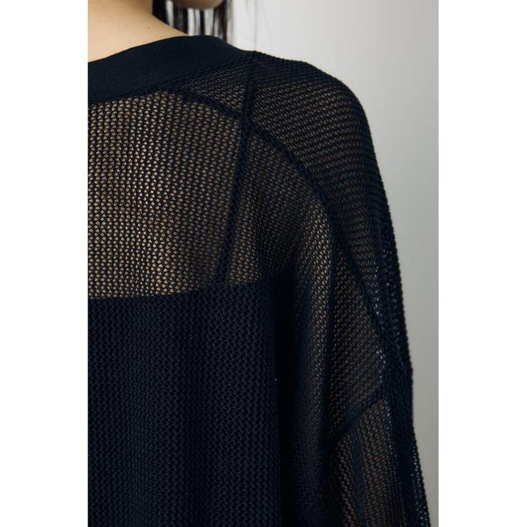 コードヤーンメッシュカーデ | AZUL BY MOUSSY | 詳細画像19 