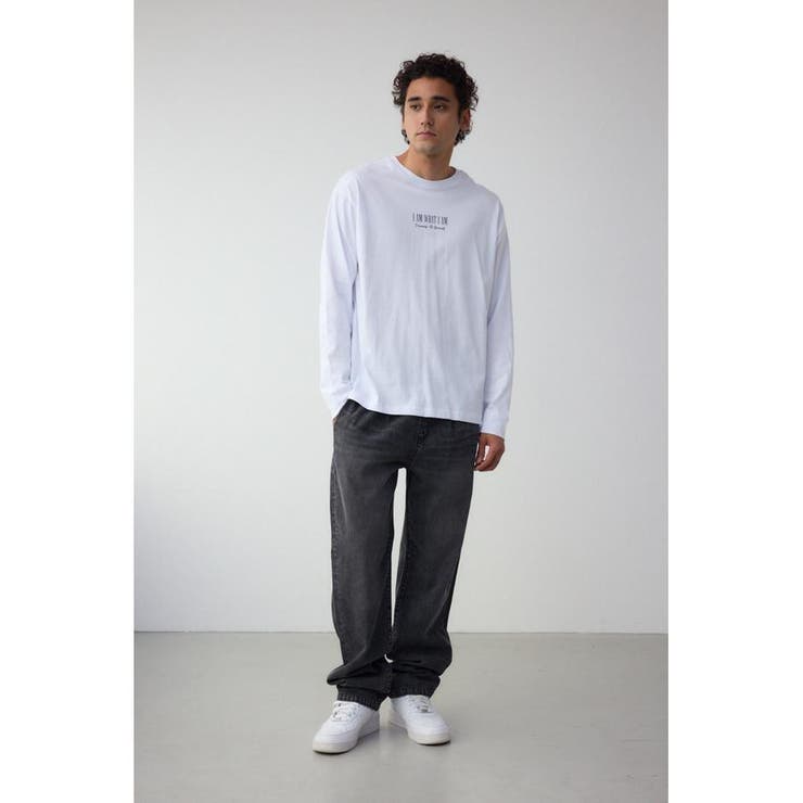 ベーシックロゴロングTシャツ | AZUL BY MOUSSY | 詳細画像4 