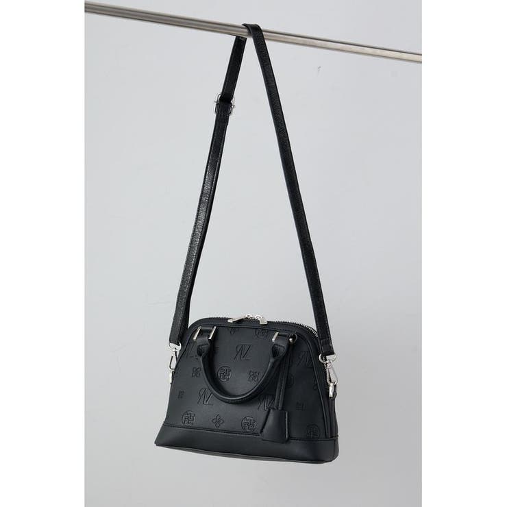 モノグラムダブルジップバッグ | AZUL BY MOUSSY | 詳細画像4 