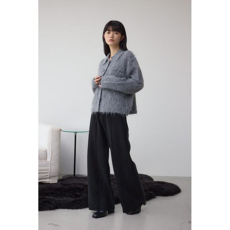 格上げ ニットワイドパンツ[品番：AZLW0024006]｜AZUL BY MOUSSY