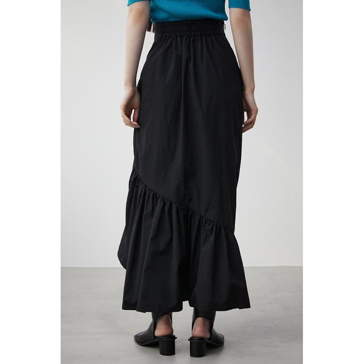 ASYMMETRY FRILL GATHER SKIRT[品番：AZLW0020706]｜AZUL BY MOUSSY
