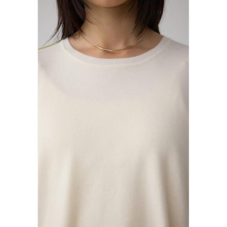 バイカラーカフニット | AZUL BY MOUSSY | 詳細画像8 