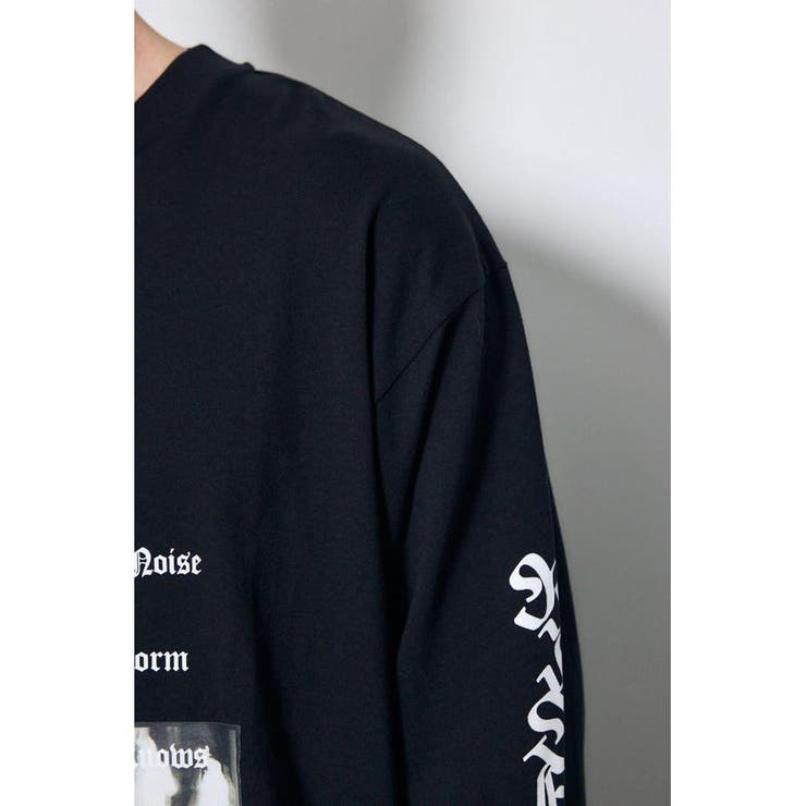 袖ロゴ長袖Tシャツ | AZUL BY MOUSSY | 詳細画像24 