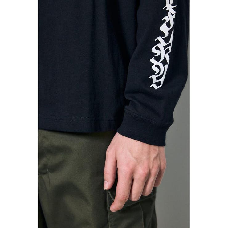 袖ロゴ長袖Tシャツ | AZUL BY MOUSSY | 詳細画像25 