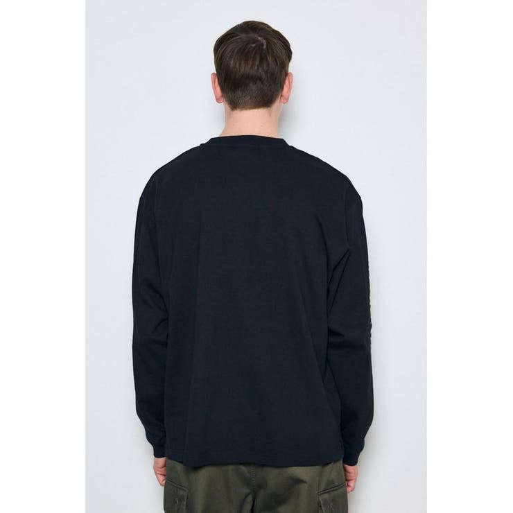 袖ロゴ長袖Tシャツ | AZUL BY MOUSSY | 詳細画像20 