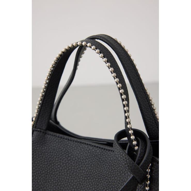 メタルパーツミニトートバッグ | AZUL BY MOUSSY | 詳細画像10 