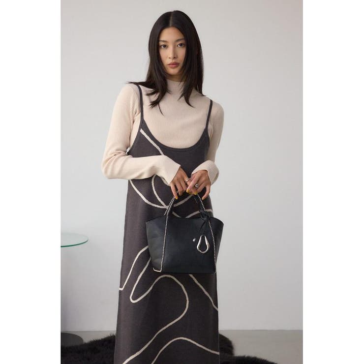 メタルパーツミニトートバッグ | AZUL BY MOUSSY | 詳細画像2 