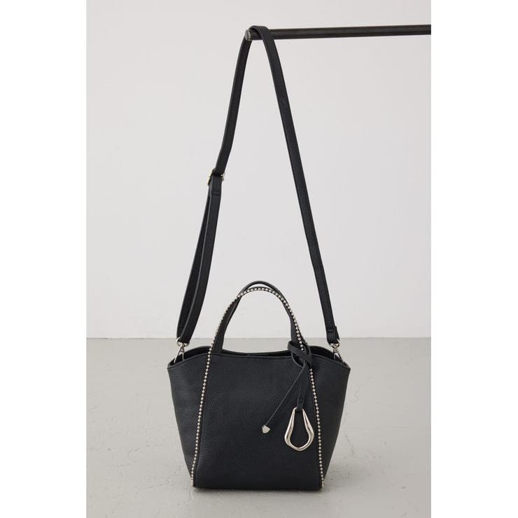 メタルパーツミニトートバッグ | AZUL BY MOUSSY | 詳細画像4 