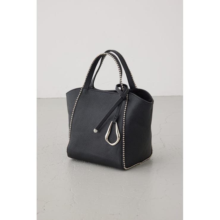 メタルパーツミニトートバッグ | AZUL BY MOUSSY | 詳細画像6 