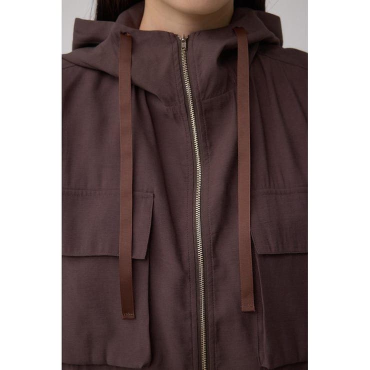 ビッグポケットフーディショートブルゾン | AZUL BY MOUSSY | 詳細画像30 