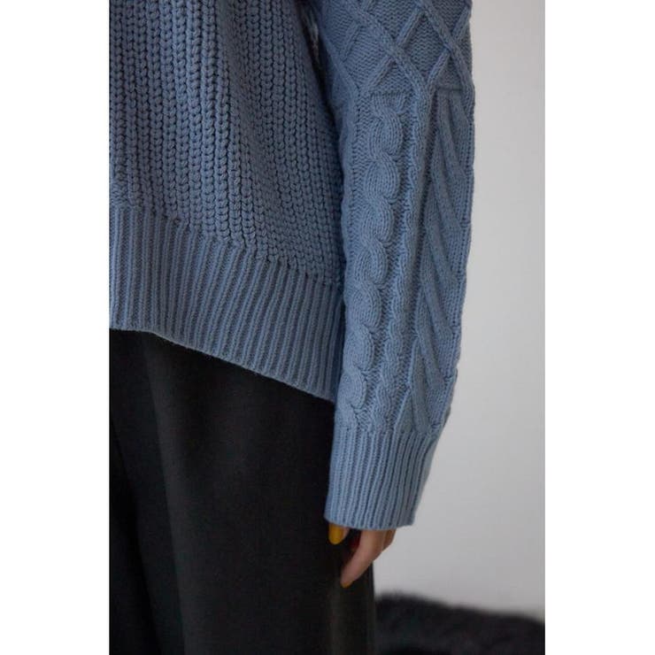 スイッチングフリンジニット | AZUL BY MOUSSY | 詳細画像30 