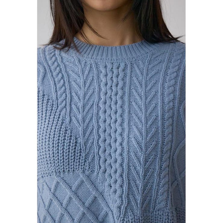 スイッチングフリンジニット | AZUL BY MOUSSY | 詳細画像28 