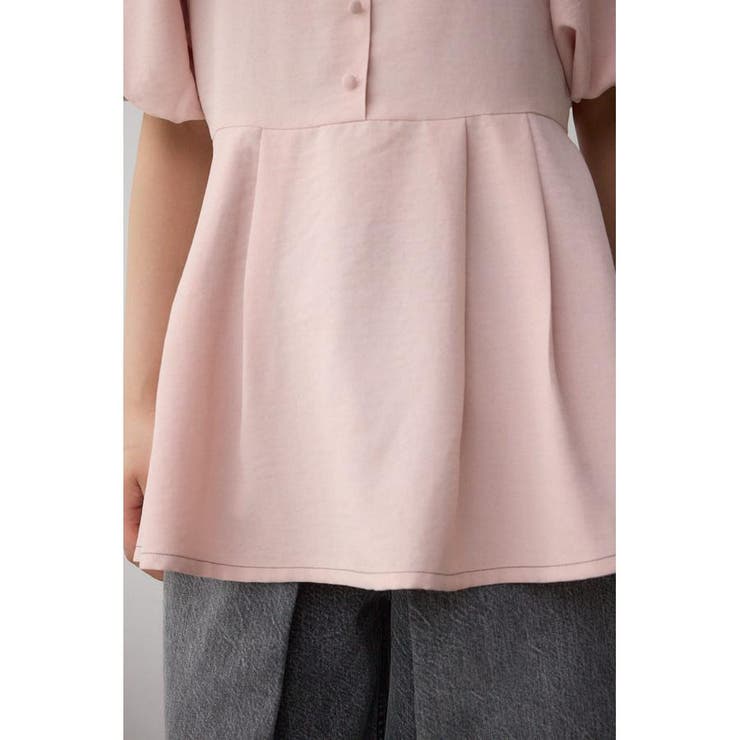 2WAYパフスリーブ配色ペプラムブラウス | AZUL BY MOUSSY | 詳細画像37 