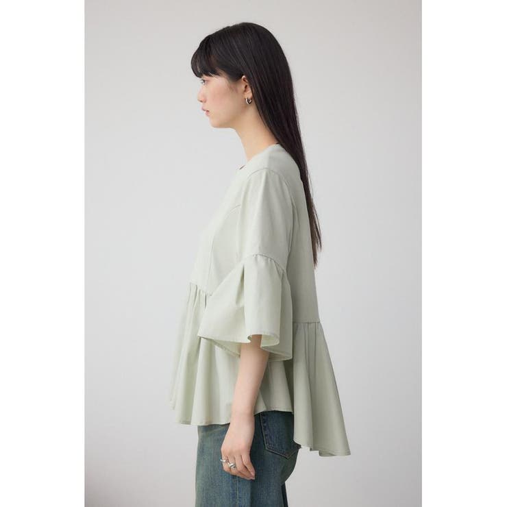 タックスリーブ半袖デザインカットトップス | AZUL BY MOUSSY | 詳細画像23 