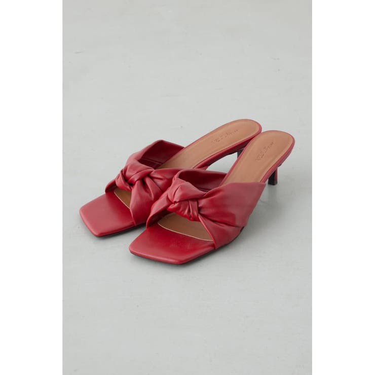 RED | ノットミュール | AZUL BY MOUSSY