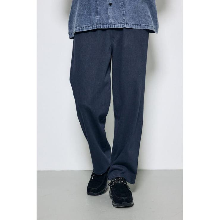 D/NVY3 | EASY ACTIONワイドパンツ | AZUL BY MOUSSY