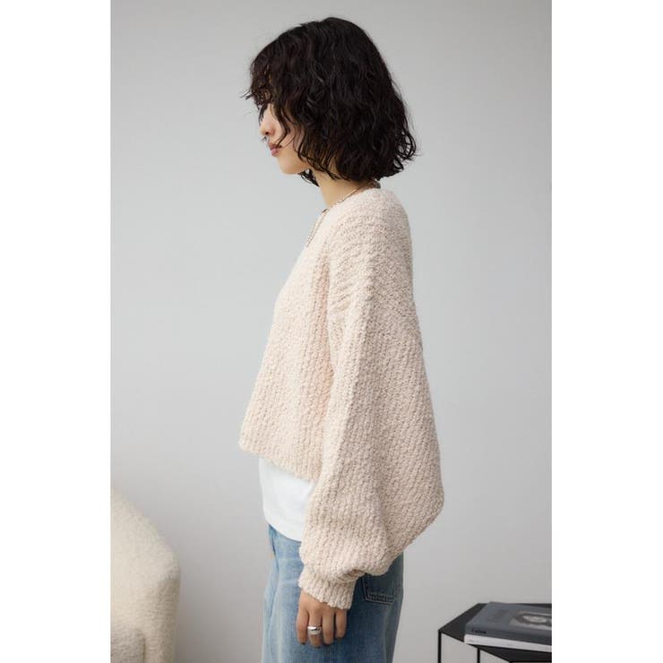 ブークレクロップドニット | AZUL BY MOUSSY | 詳細画像5 