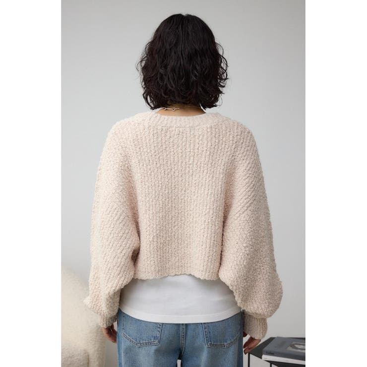 ブークレクロップドニット | AZUL BY MOUSSY | 詳細画像6 
