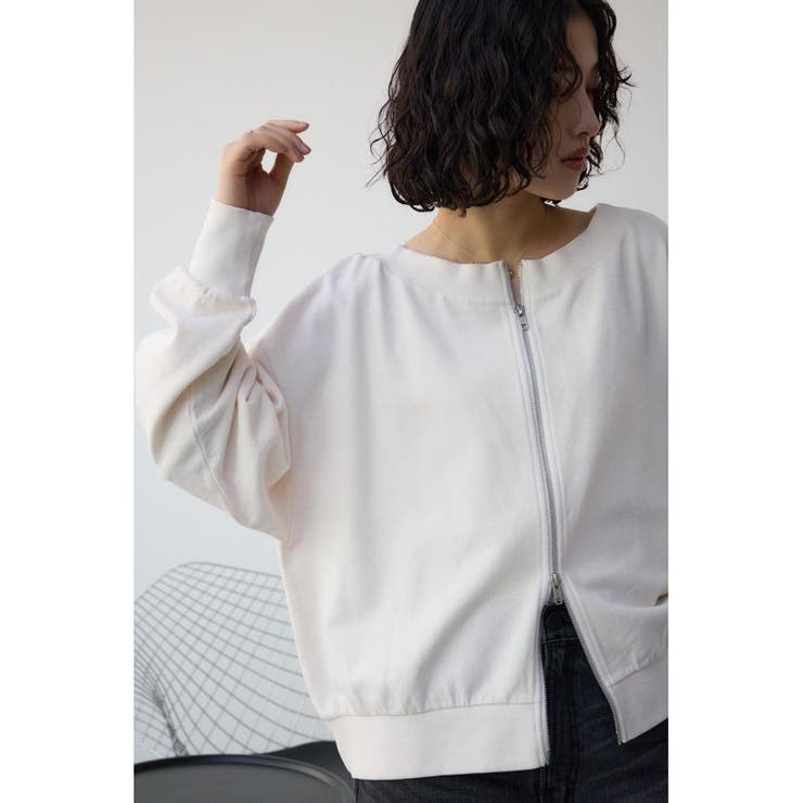 ビンテージライクZIPカーディガン | AZUL BY MOUSSY | 詳細画像1 