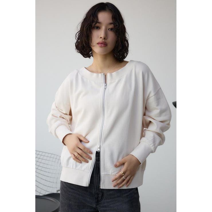 ビンテージライクZIPカーディガン | AZUL BY MOUSSY | 詳細画像2 