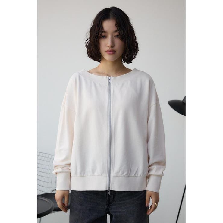 ビンテージライクZIPカーディガン | AZUL BY MOUSSY | 詳細画像4 