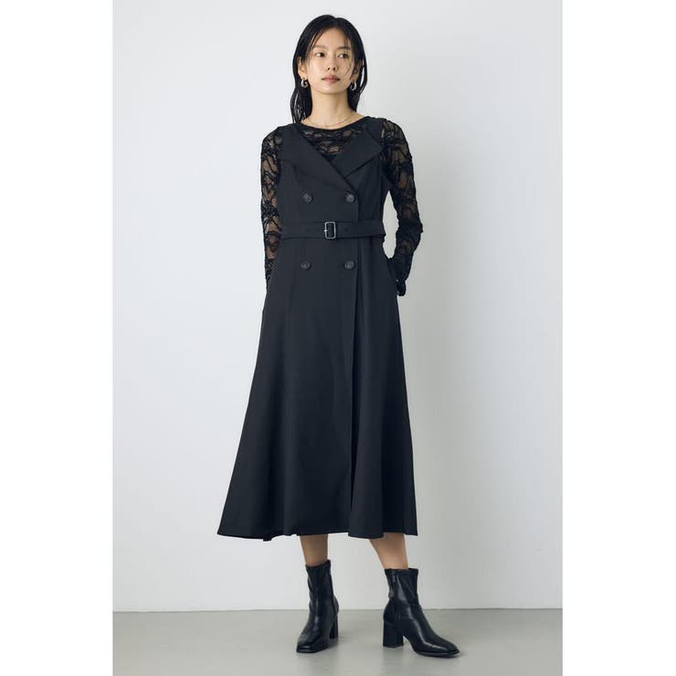 トレンチジャンパースカート | AZUL BY MOUSSY | 詳細画像2 